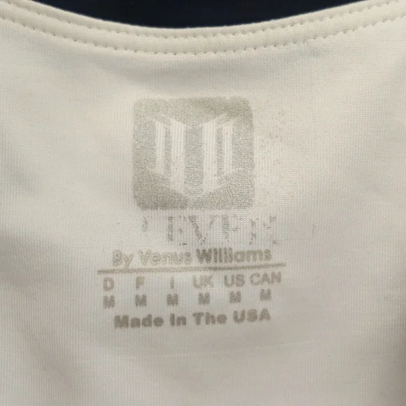 SALE: EleVen by Venus Williams Print Fitted Tank Top, Medium - Picture 6 of 10
